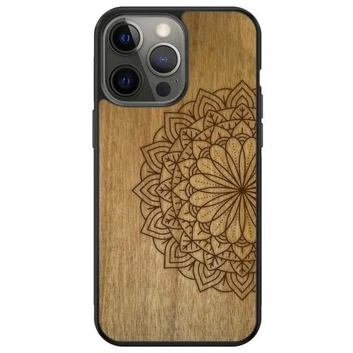 Organic Wood Phone Case - Mandala - Tanganica