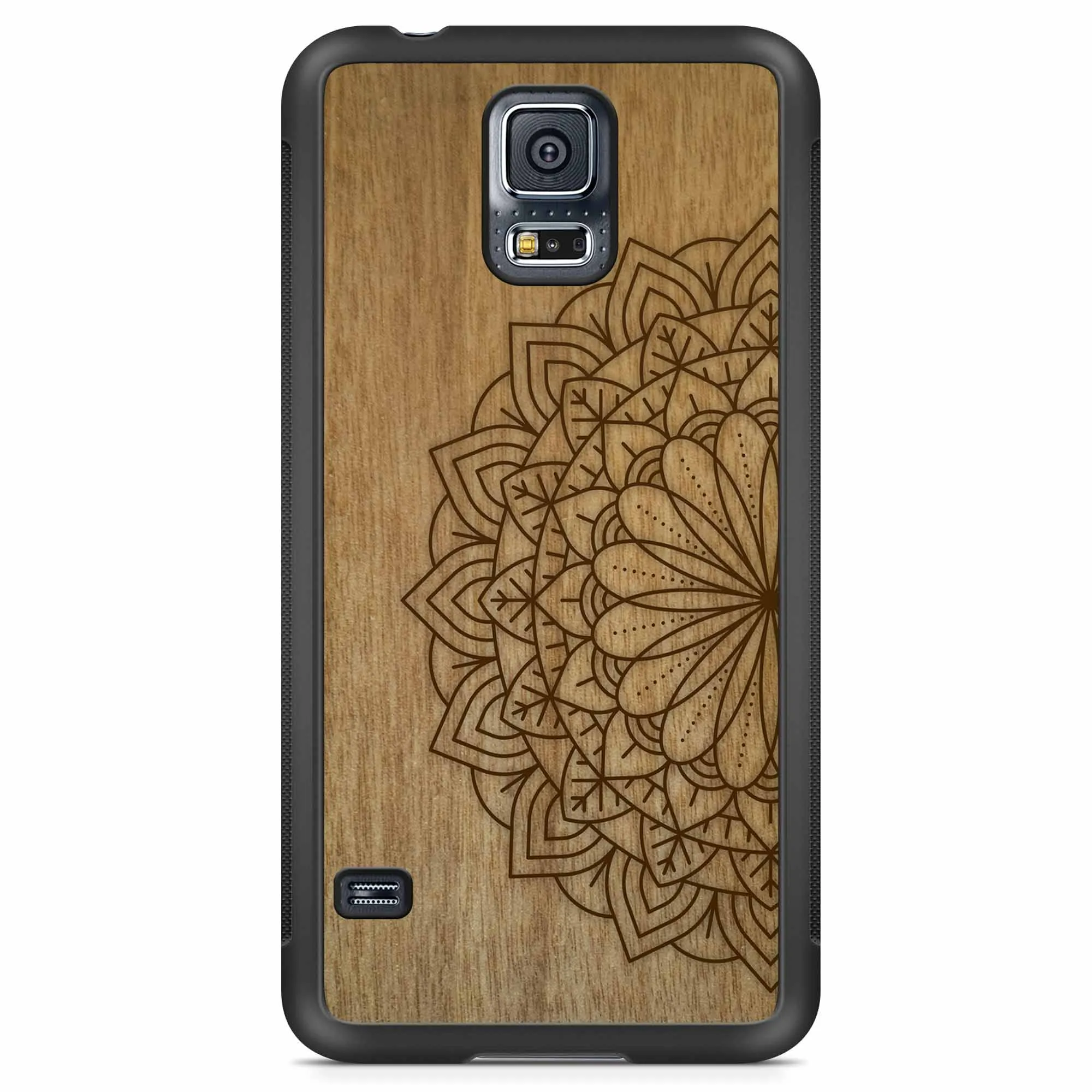 Organic Wood Phone Case - Mandala - Tanganica