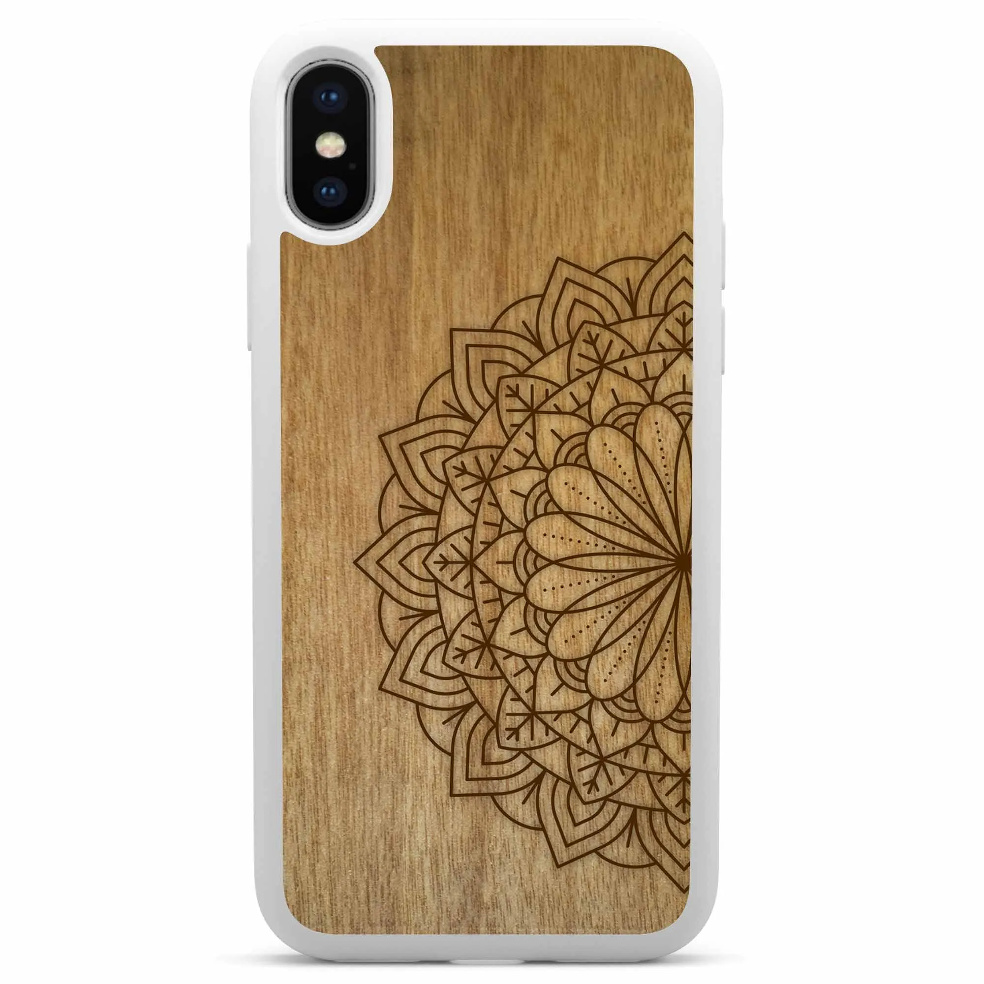 Organic Wood Phone Case - Mandala - Tanganica