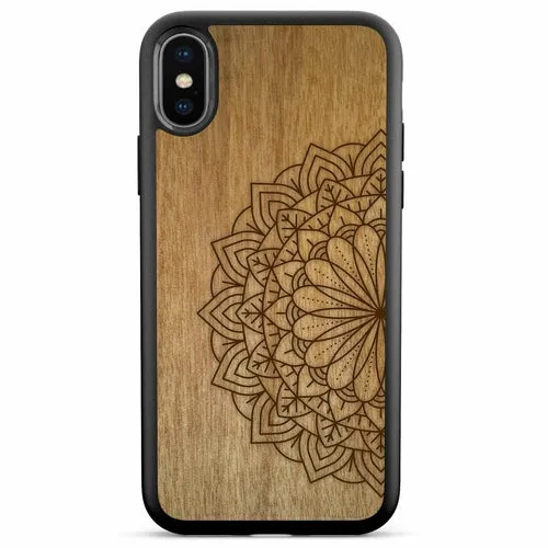 Organic Wood Phone Case - Mandala - Tanganica