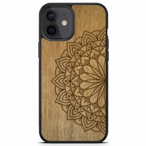 Organic Wood Phone Case - Mandala - Tanganica