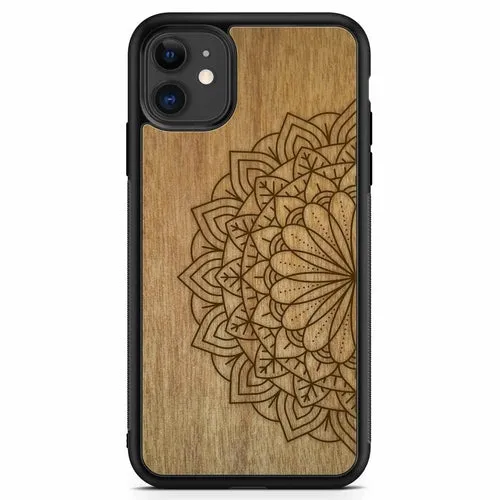 Organic Wood Phone Case - Mandala - Tanganica