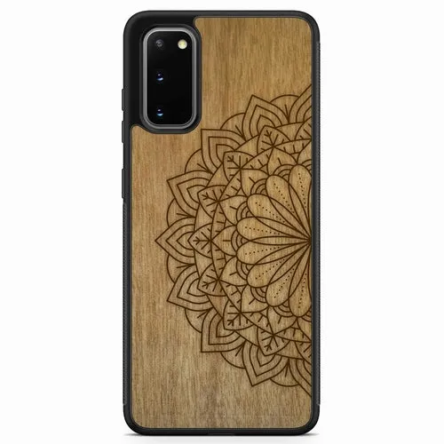 Organic Wood Phone Case - Mandala - Tanganica