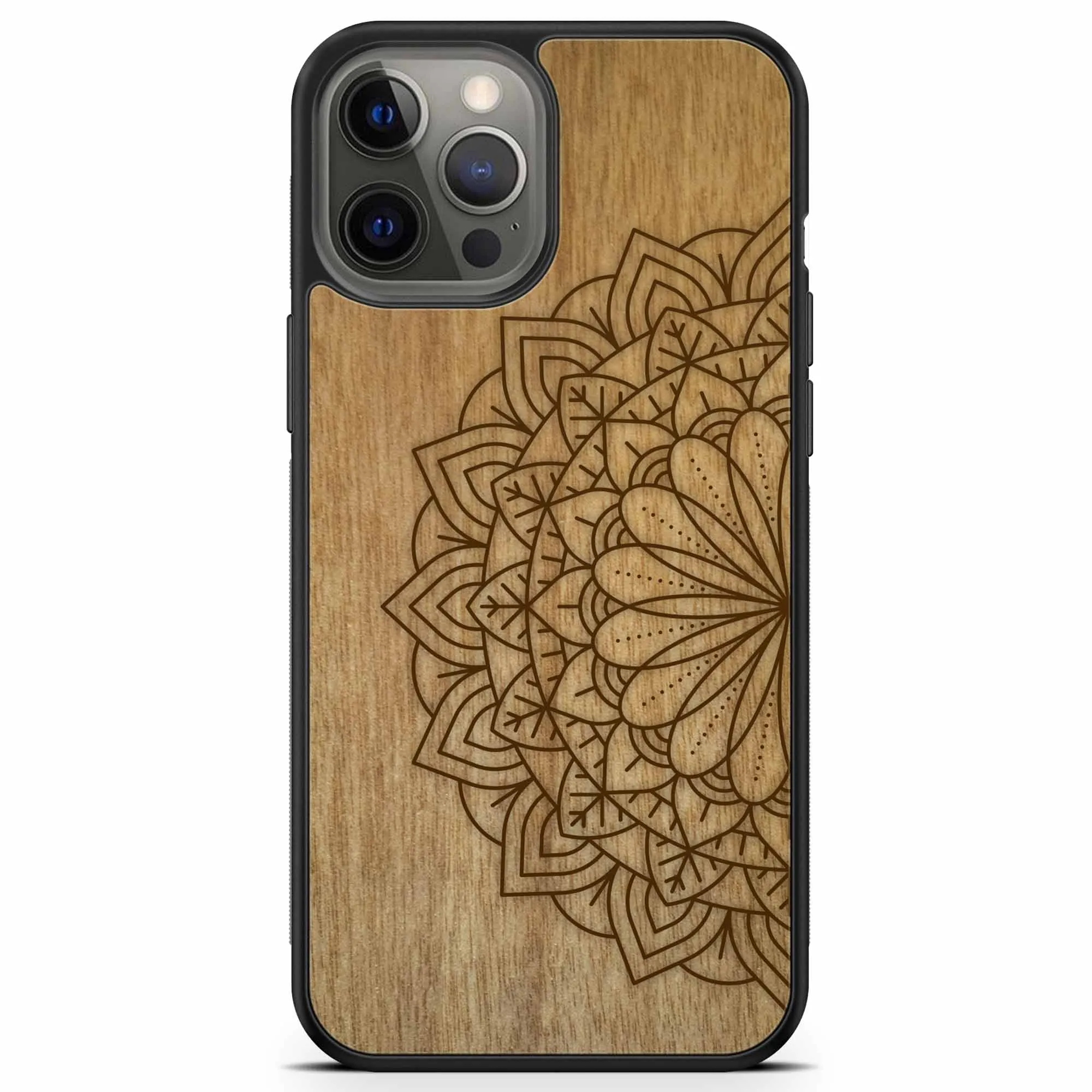 Organic Wood Phone Case - Mandala - Tanganica