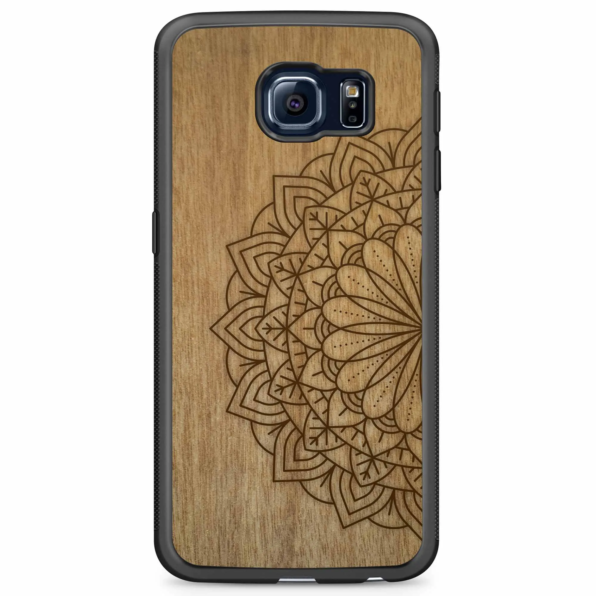 Organic Wood Phone Case - Mandala - Tanganica