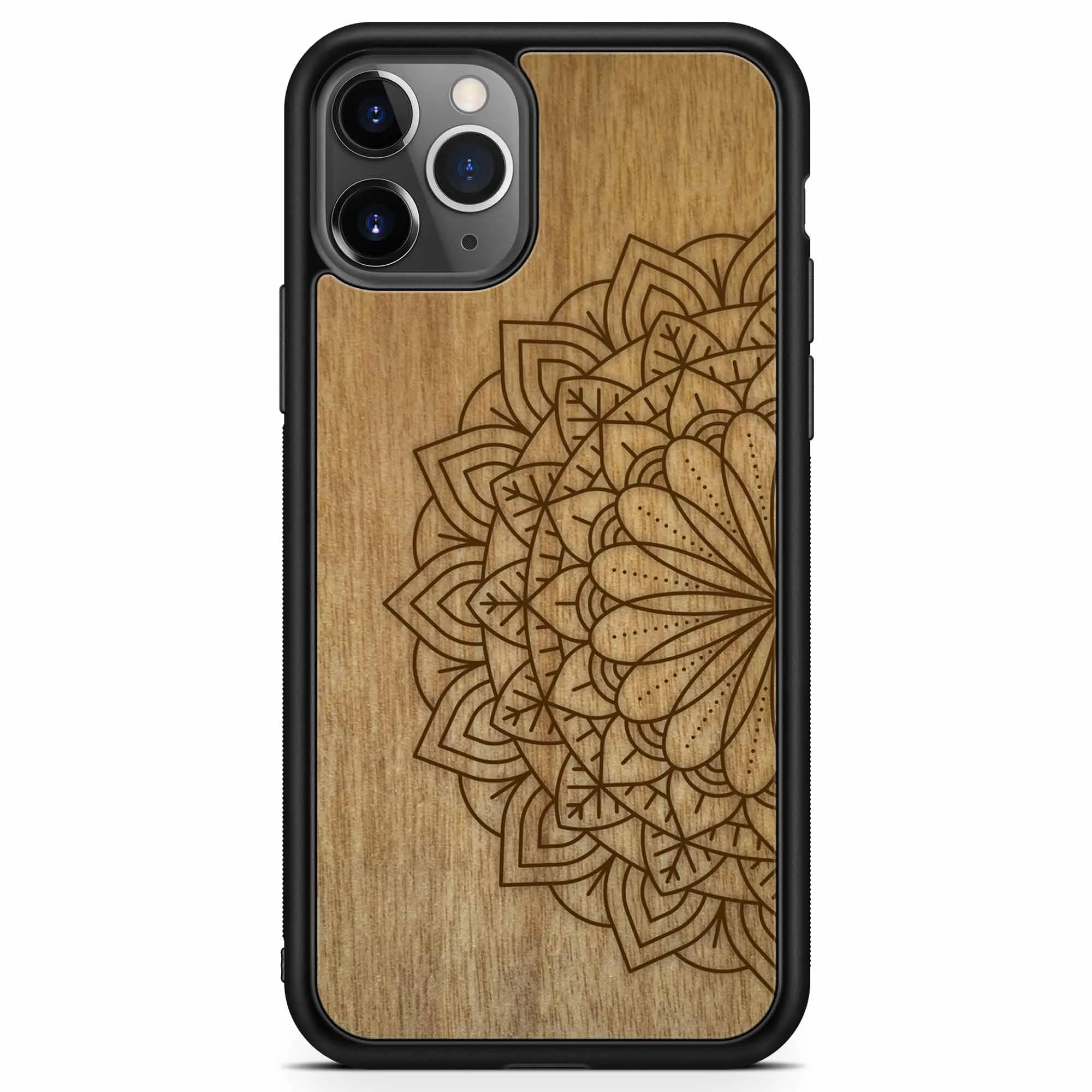 Organic Wood Phone Case - Mandala - Tanganica