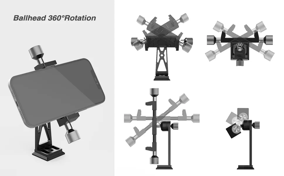 Phone Mount for Astrophotography Polar Alignment On NOMAD /MSM  Trackers