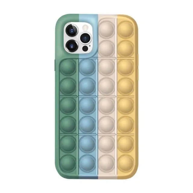 Pop It Bubble Colorful iPhone Case