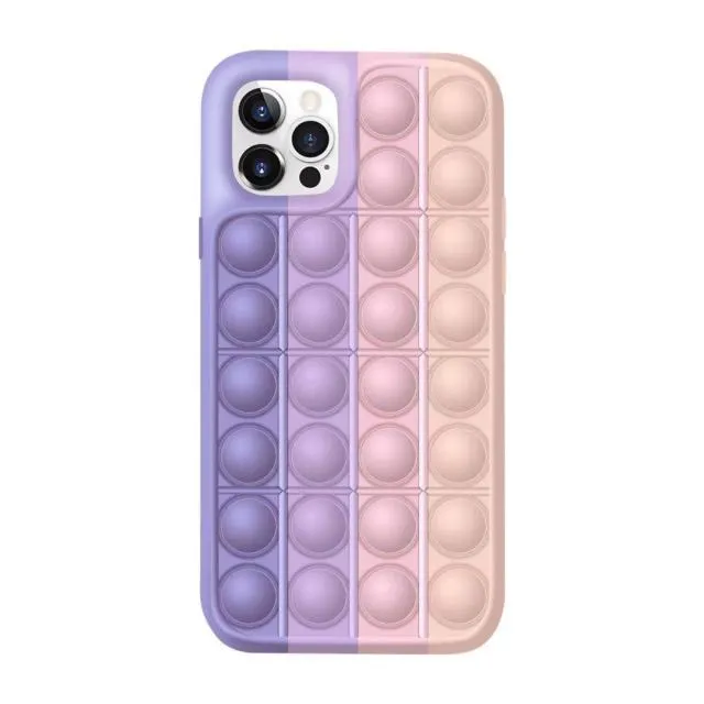 Pop It Bubble Colorful iPhone Case