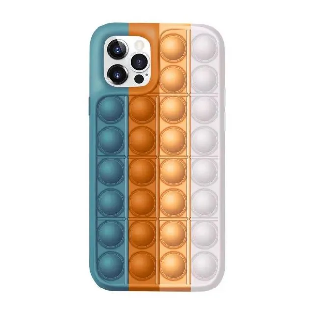 Pop It Bubble Colorful iPhone Case