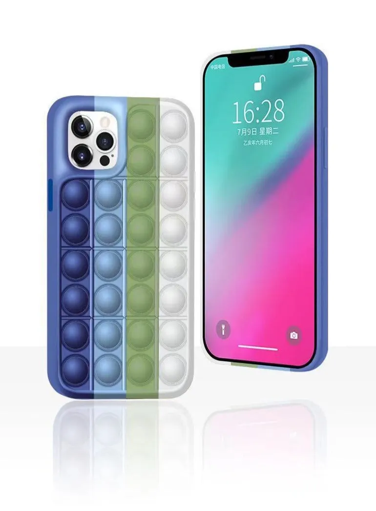 Pop It Bubble Colorful iPhone Case