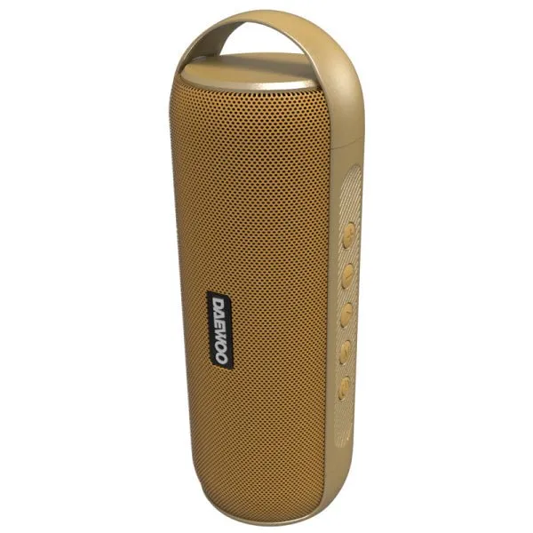 Portable Bluetooth Speakers Daewoo DBT-20 12W Golden