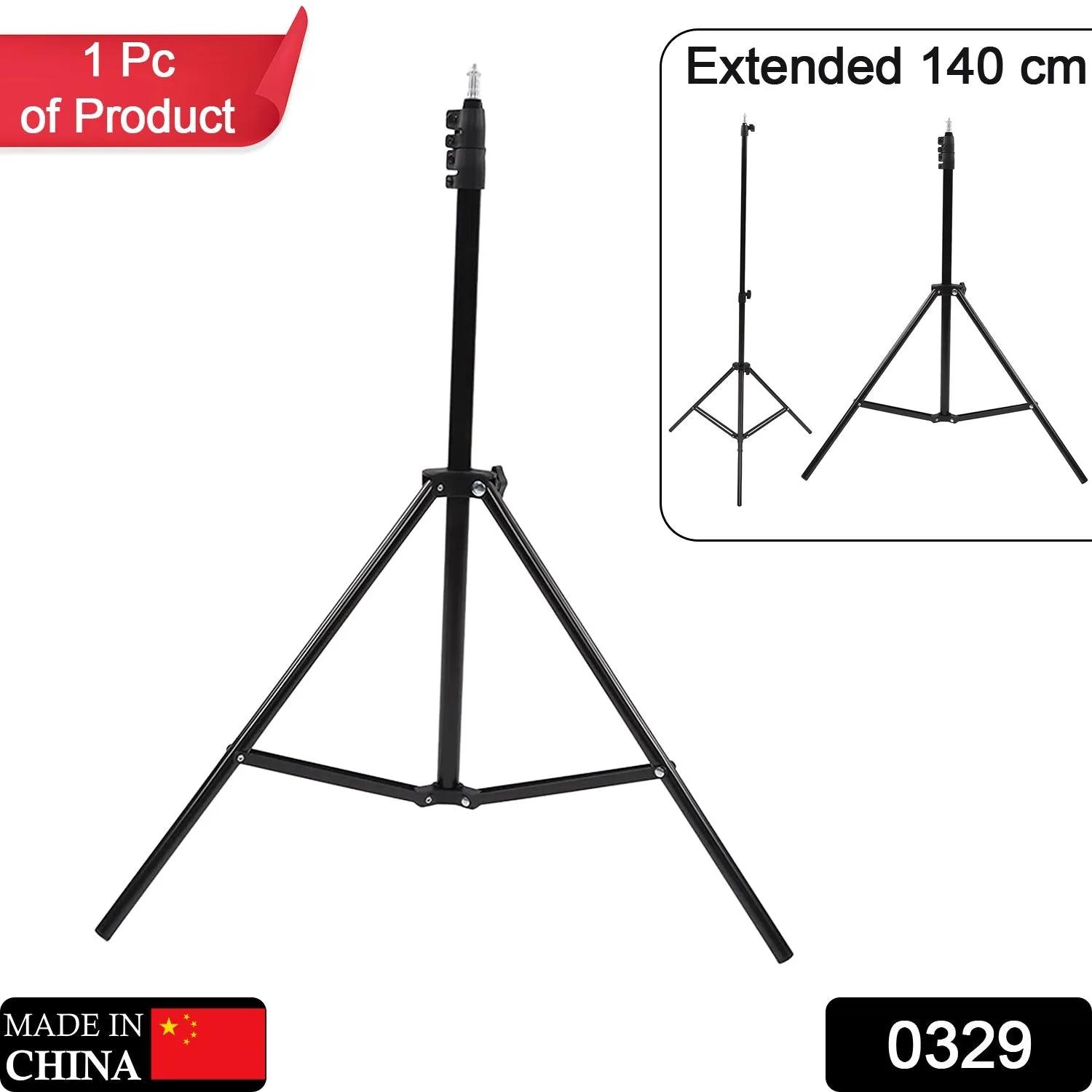 Professional Tripod with Multipurpose Head for Low Level Shooting, Panning for All DSLR Camera