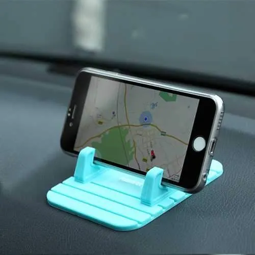 REMAX Non-Slip Soft Silicone Car Pad Desktop Mount Stand Charger Holder For iPhone Samsung GPS