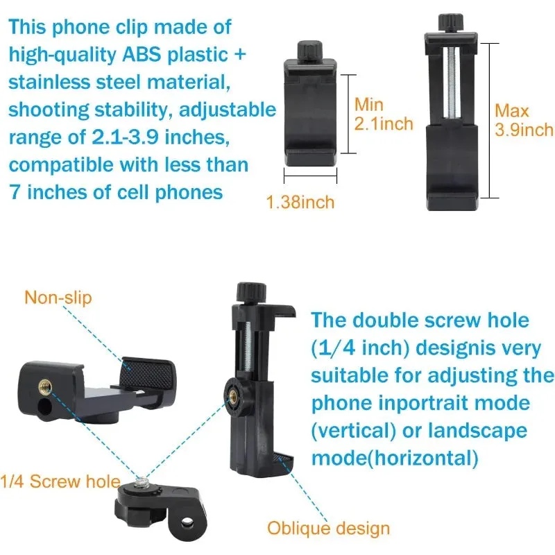 Rotating Chest Strap Hands-Free Phone Holder