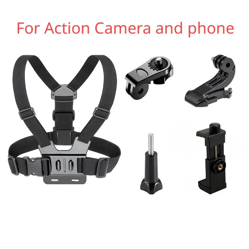 Rotating Chest Strap Hands-Free Phone Holder