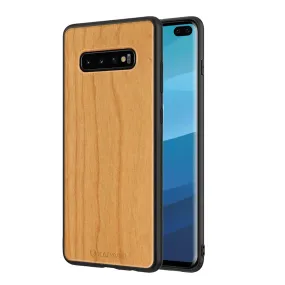 Samsung Galaxy S10 Plus Back Cover Case | Real Wood