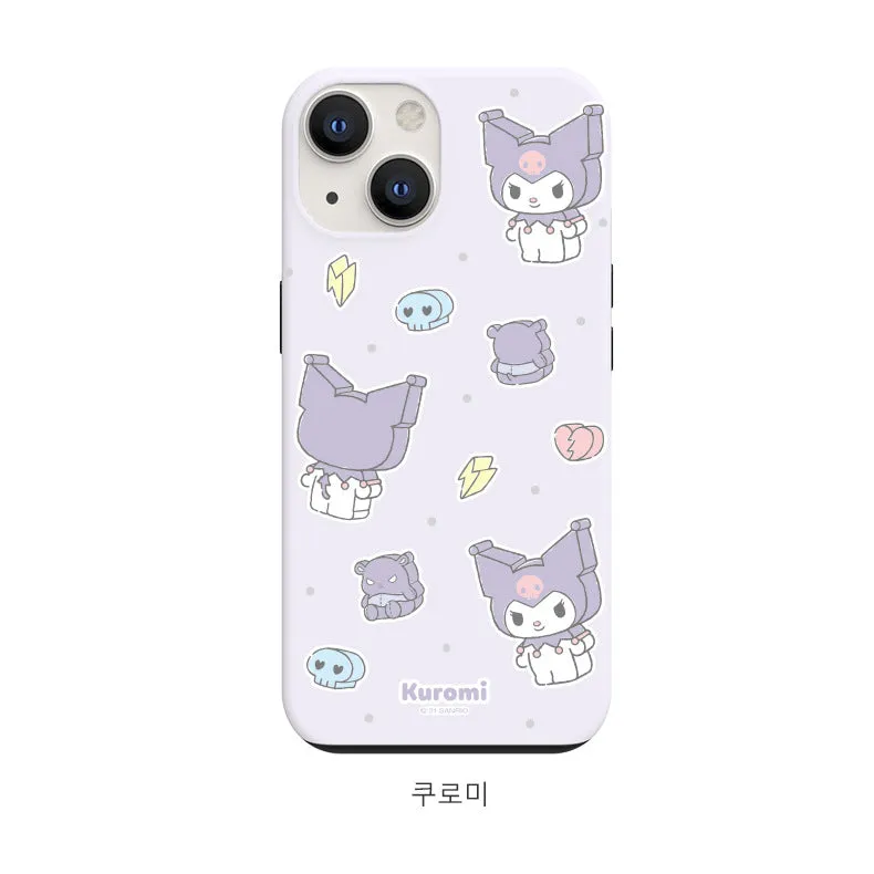 Sanrio Characters Dual Layer TPU PC Shockproof Guard Up Cover Case