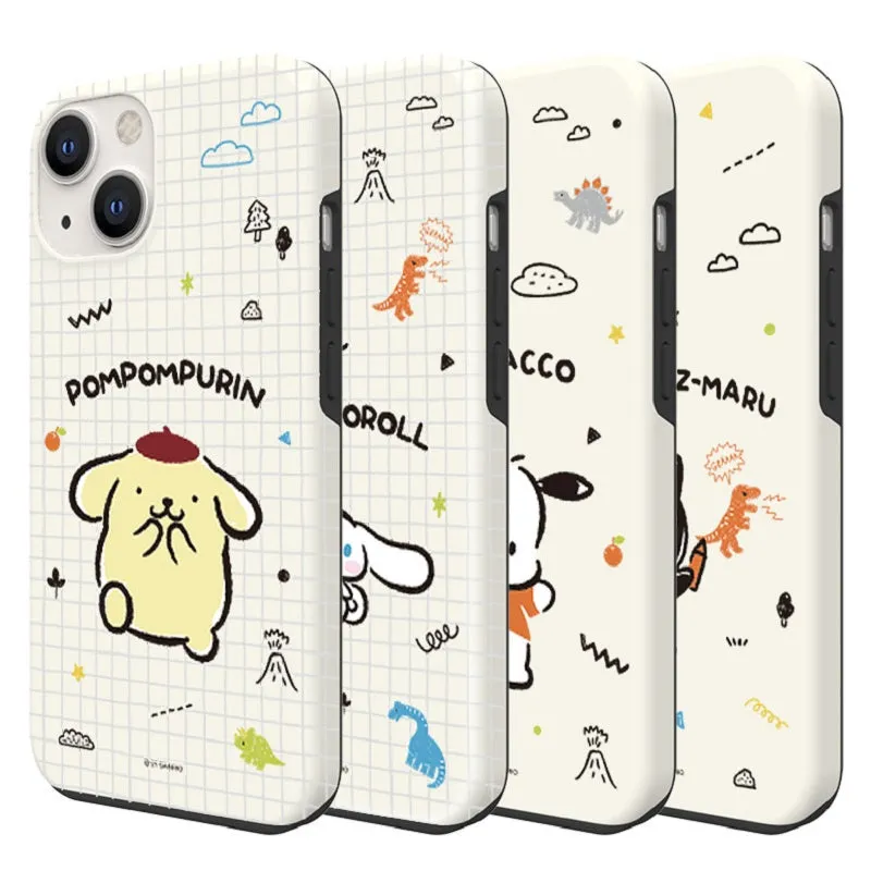 Sanrio Characters Dual Layer TPU PC Shockproof Guard Up Cover Case