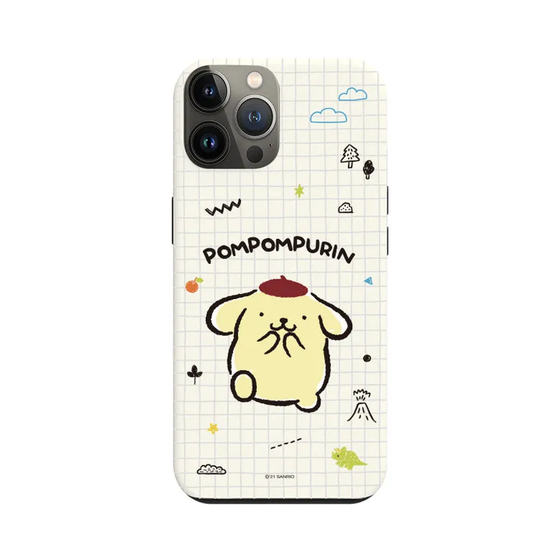 Sanrio Characters Dual Layer TPU PC Shockproof Guard Up Cover Case