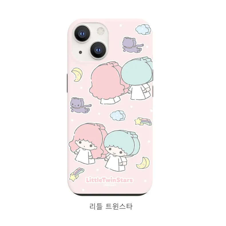 Sanrio Characters Dual Layer TPU PC Shockproof Guard Up Cover Case