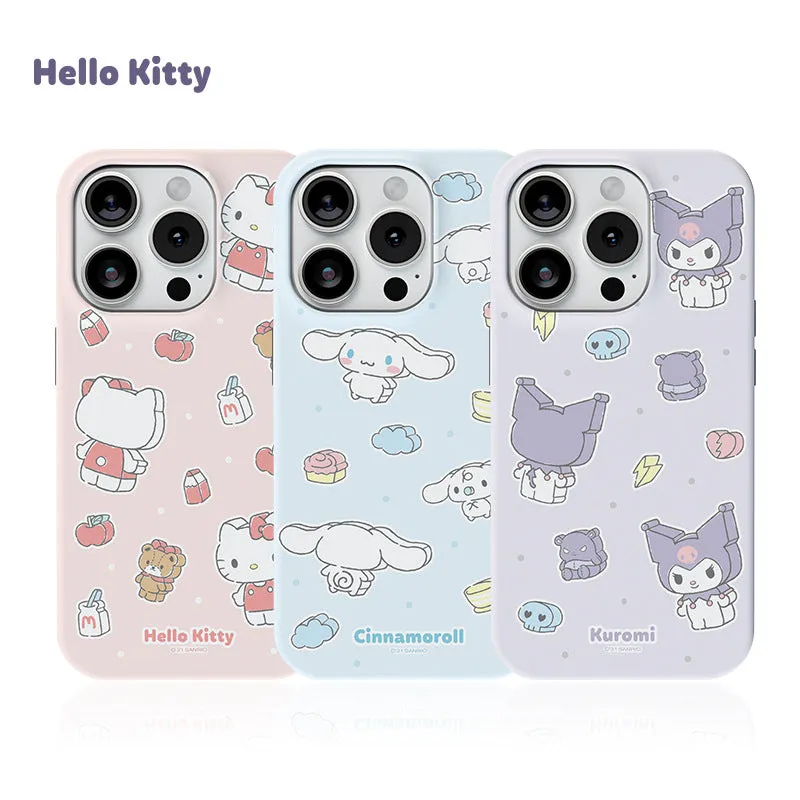 Sanrio Characters Dual Layer TPU PC Shockproof Guard Up Cover Case