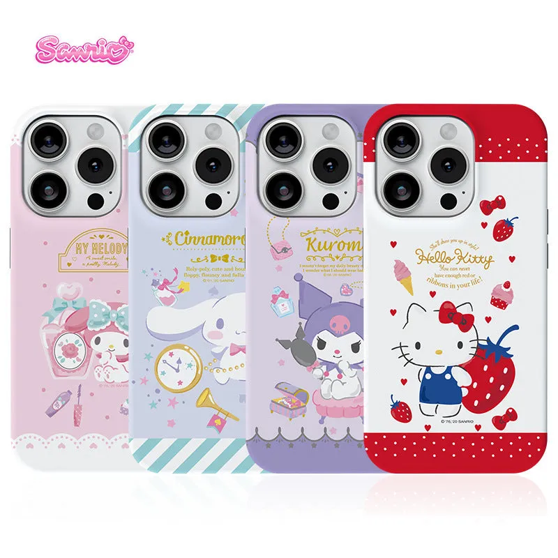 Sanrio Characters Dual Layer TPU PC Shockproof Guard Up Cover Case