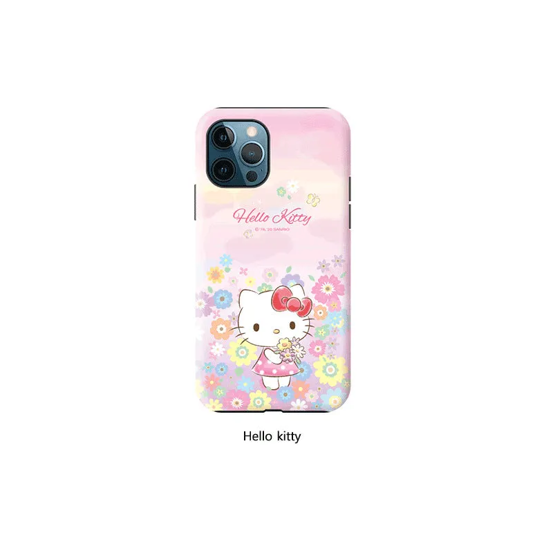 Sanrio Characters Dual Layer TPU PC Shockproof Guard Up Cover Case