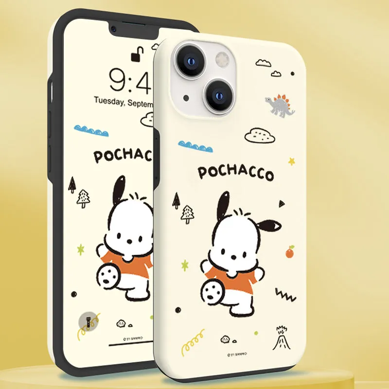 Sanrio Characters Dual Layer TPU PC Shockproof Guard Up Cover Case