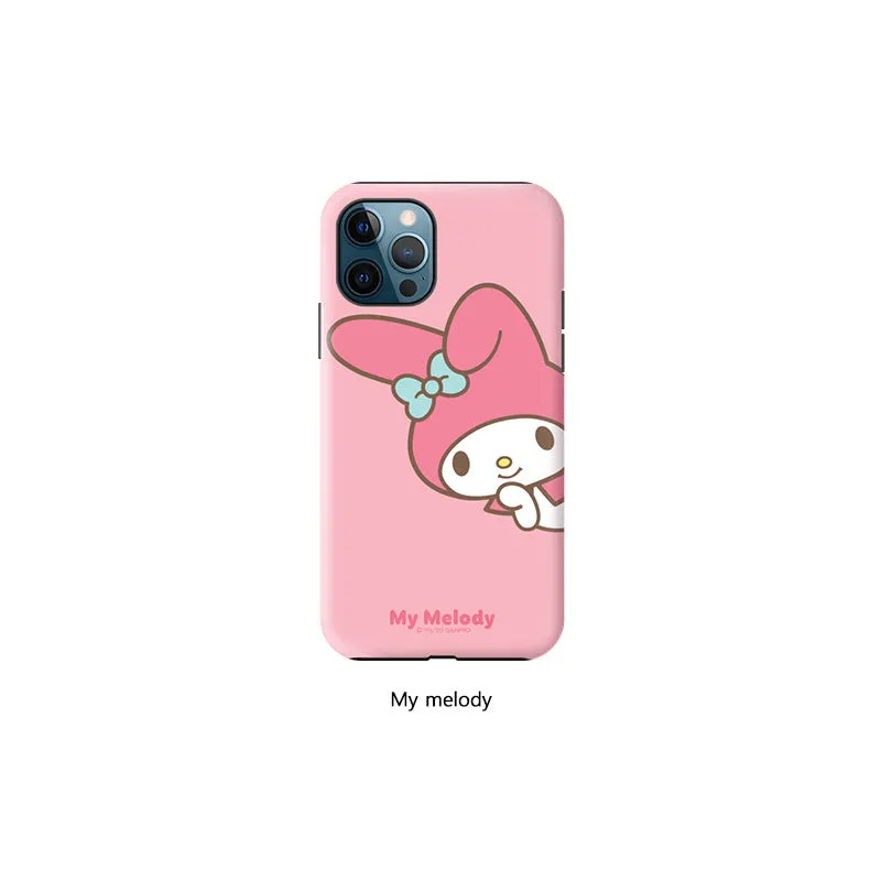 Sanrio Characters Dual Layer TPU PC Shockproof Guard Up Cover Case