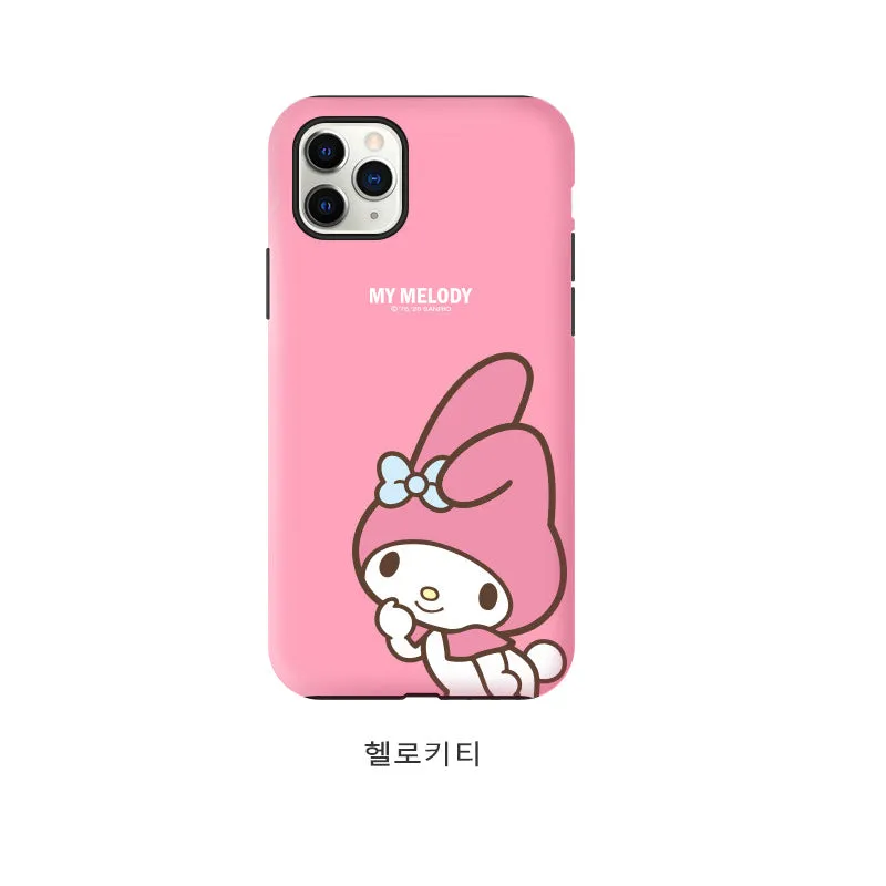 Sanrio Characters Dual Layer TPU PC Shockproof Guard Up Cover Case