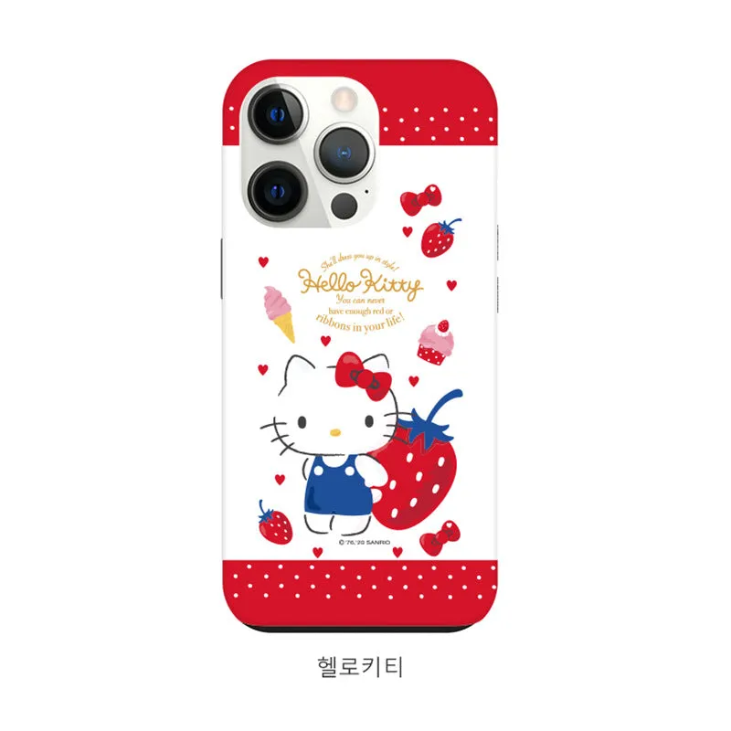 Sanrio Characters Dual Layer TPU PC Shockproof Guard Up Cover Case