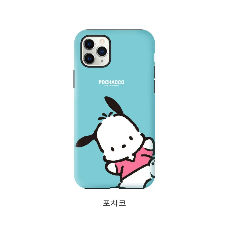 Sanrio Characters Dual Layer TPU PC Shockproof Guard Up Cover Case