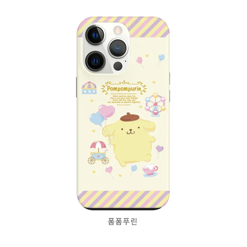 Sanrio Characters Dual Layer TPU PC Shockproof Guard Up Cover Case