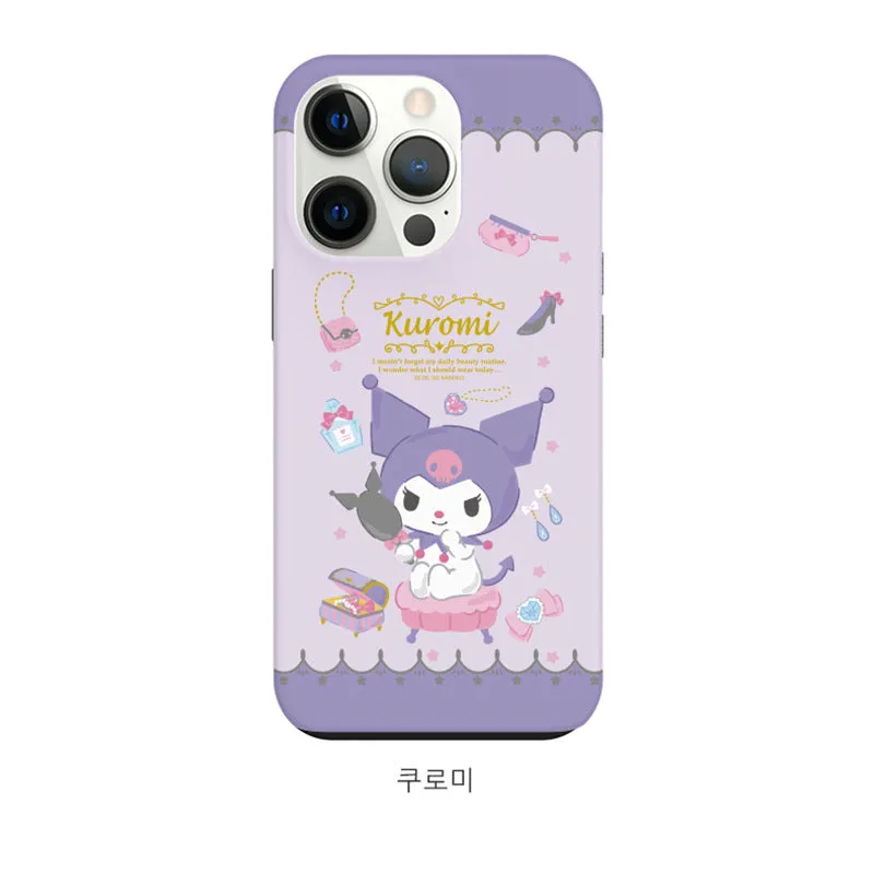 Sanrio Characters Dual Layer TPU PC Shockproof Guard Up Cover Case