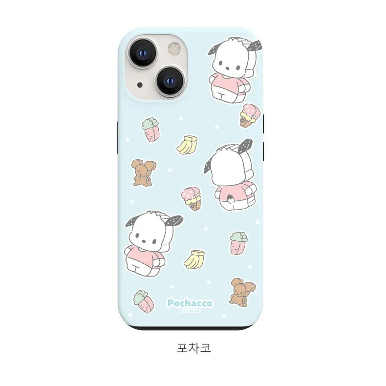 Sanrio Characters Dual Layer TPU PC Shockproof Guard Up Cover Case