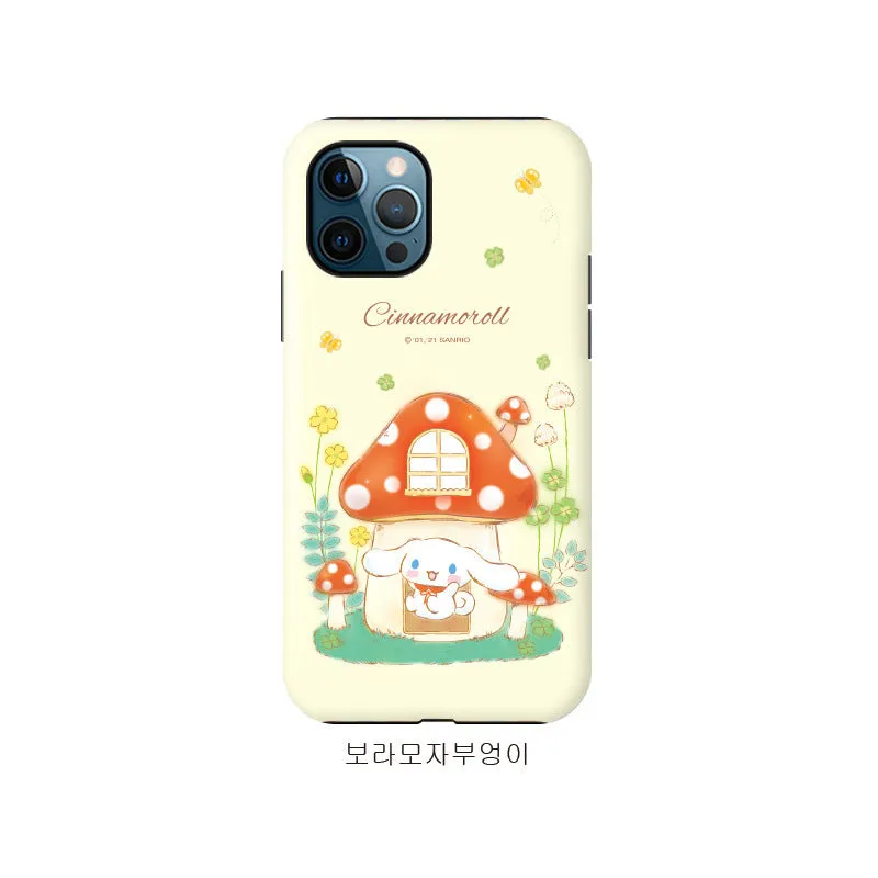 Sanrio Characters Dual Layer TPU PC Shockproof Guard Up Cover Case