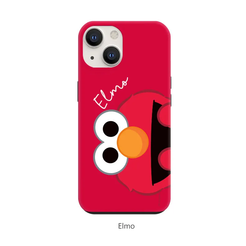 Sesame Street Dual Layer TPU PC Shockproof Guard Up Combo Case Cover