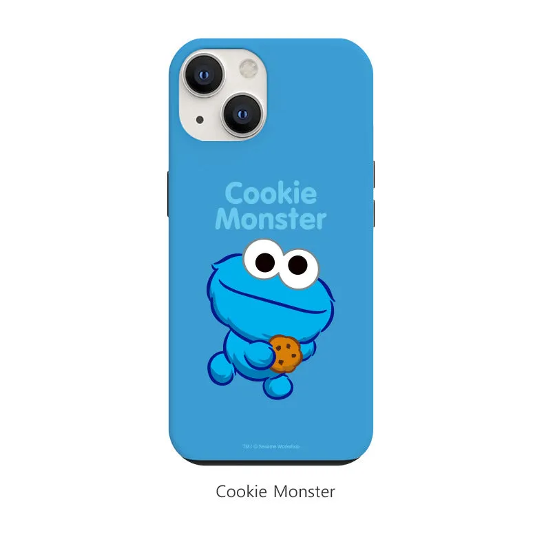 Sesame Street Dual Layer TPU PC Shockproof Guard Up Combo Case Cover