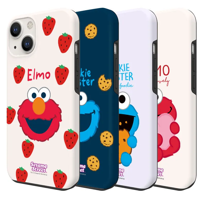 Sesame Street Dual Layer TPU PC Shockproof Guard Up Combo Case Cover