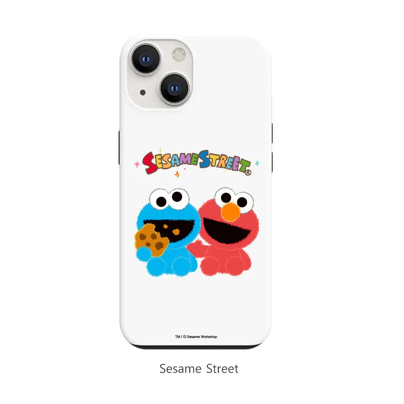 Sesame Street Dual Layer TPU PC Shockproof Guard Up Combo Case Cover