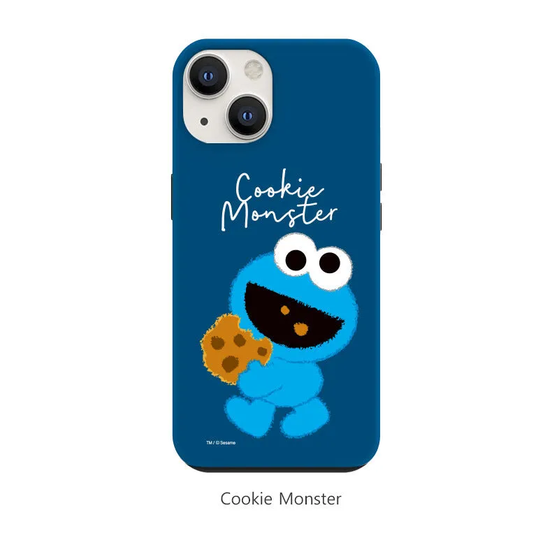 Sesame Street Dual Layer TPU PC Shockproof Guard Up Combo Case Cover