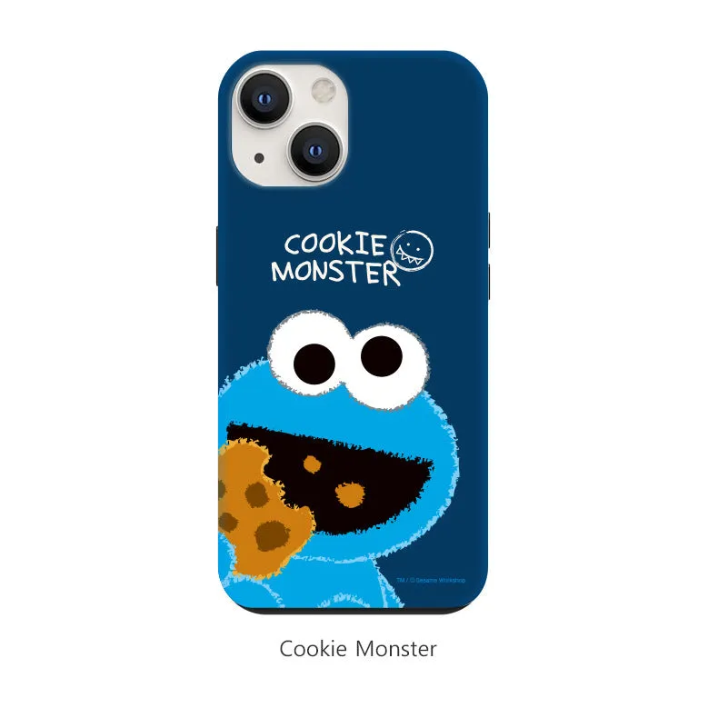 Sesame Street Dual Layer TPU PC Shockproof Guard Up Combo Case Cover