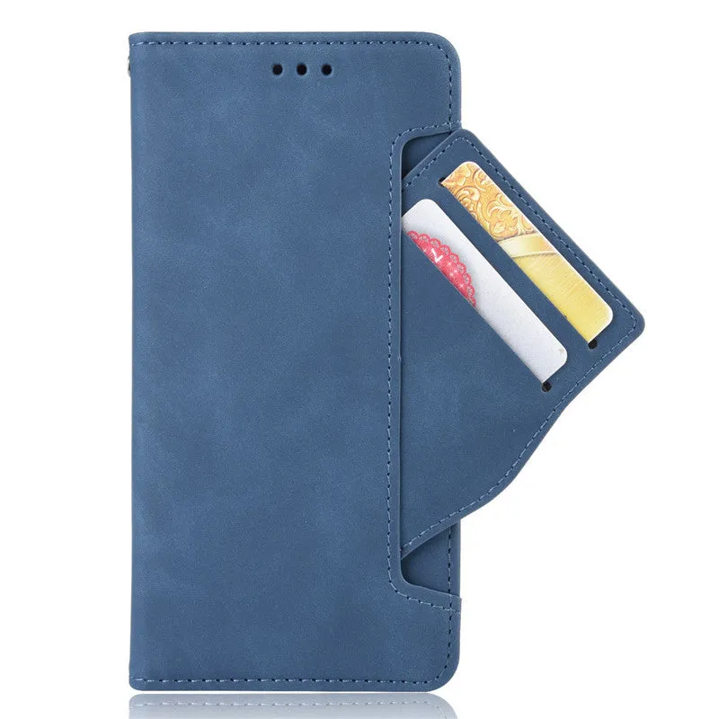 Shockproof wallet leather case with bracket for Red MiNote 9s/Note 9 Pro/Note 9 Pro Maxmobile phone case Black