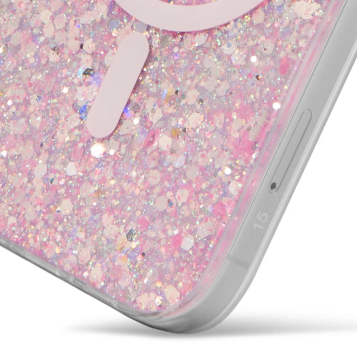 Showcase Glam - iPhone 15/ iPhone 14/ iPhone 13 Baby Pink w/ MagSafe Case