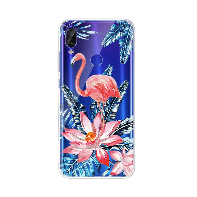 Silicon Pattern Case For Xiaomi Redmi Funda For Xiaomi Redmi Note 7 pro Redmi note 6 pro 6 6A Cases Protective TPU Cover