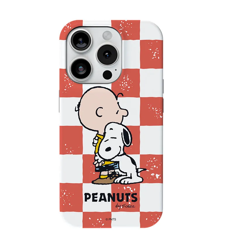 Snoopy Guard Up Dual Layer Shockproof TPU PC Combo Case Cover