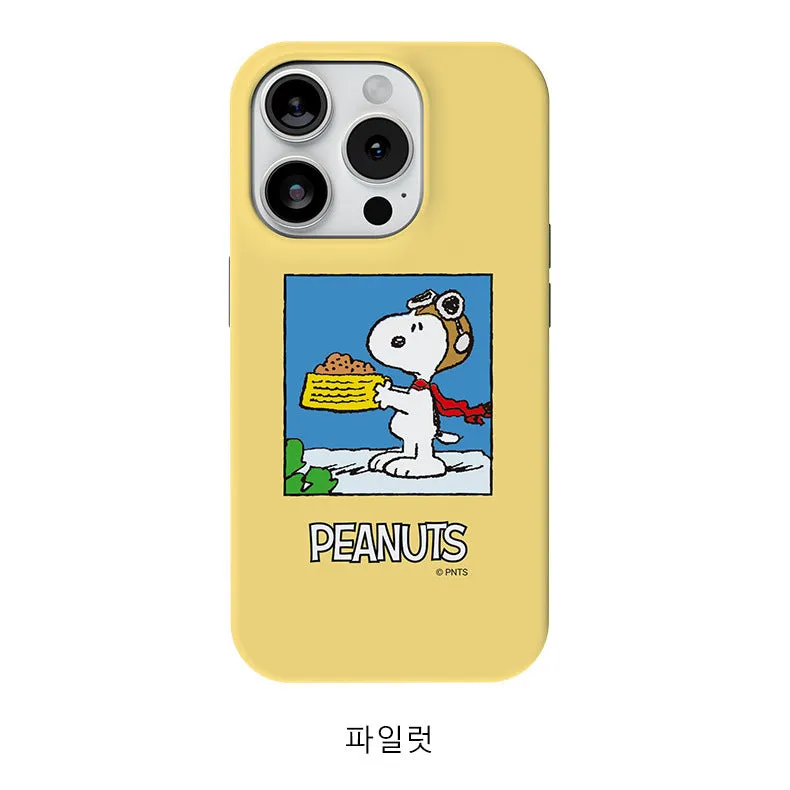 Snoopy Guard Up Dual Layer Shockproof TPU PC Combo Case Cover