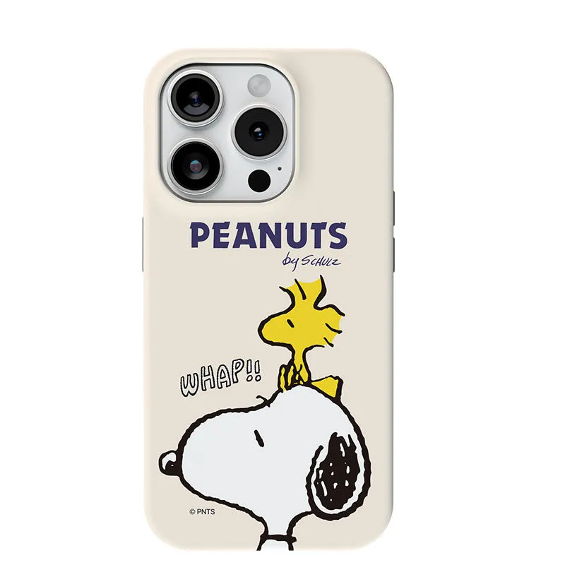 Snoopy Guard Up Dual Layer Shockproof TPU PC Combo Case Cover