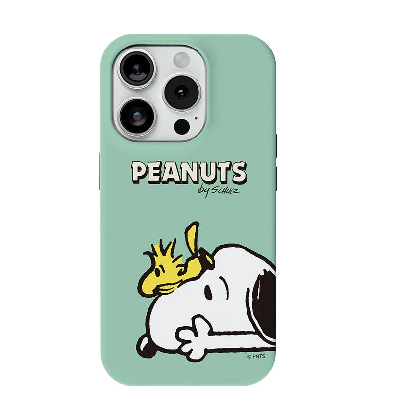 Snoopy Guard Up Dual Layer Shockproof TPU PC Combo Case Cover